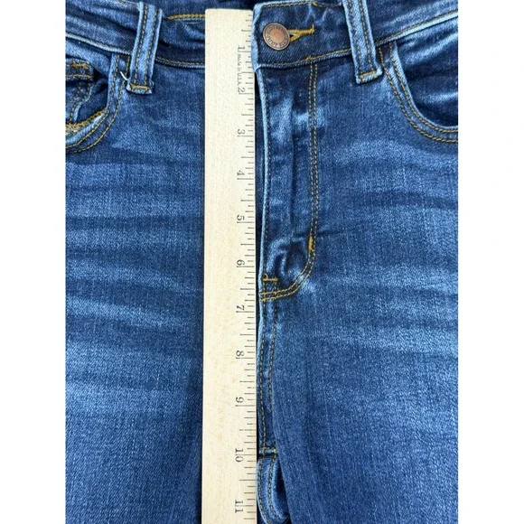 Judy Blue Skinny Fit Jeans Medium Wash Mid Rise JB822252MD Womens Size 13/31 - Picture 6 of 12